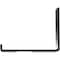 Ekena Millwork Steel Hanging Shelf Bracket, Antiqued Silver 2"W x 8"D x 6"H BKTM02X08X06HSASV - alternate 5